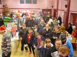 The queue to see Father Christmas