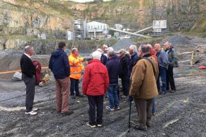 Visit to Ronez Quarry (Thursday 25 April 2019)