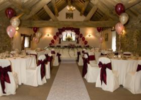 Hyde Bank Farm function room.