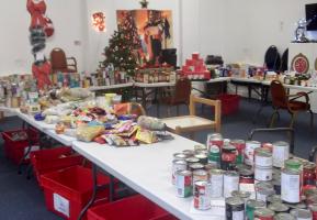 Christmas Hamper Packing