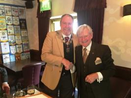 It was June of 1985 when Ian Macpherson completed his year as President of East Kilbride Rotary and now 31 years on Ian completes a very successful year as President during the clubs 50th Charter Year