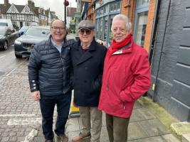 President Julian with John and Mike