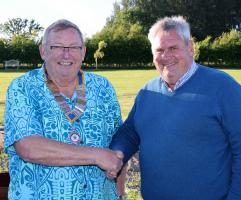 New president Peter takes over