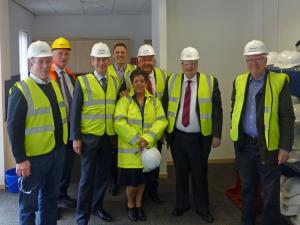 Club visit to Highland Coatings, Cumbernauld