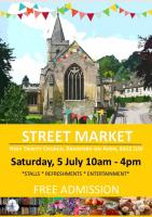 Holy Trinity Street Market. Saturday 5th July