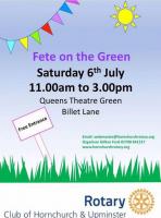 Rotary Village Fete - Queens Theatre Green