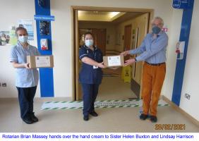 Hand Cream to help Hexham Hospital