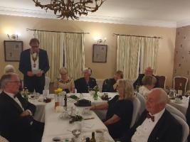 Charter Night Dinner at The Falcon October 2023
