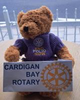 The End Polio Now bear! So cute but he's