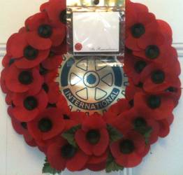 Rotary Club Wreath