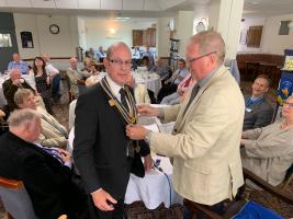Lunch with Club Handover
