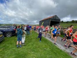 Runners leaving the Start