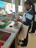 Young Chef in Action