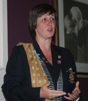 District Governor's visit