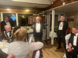 Andy Miller receives Paul Harris Fellow award