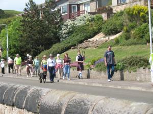 Piping the Marches at Kinghorn
