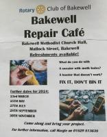 25th May Repair Cafe at the Methodist Church