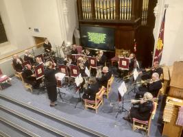 Coronation Celebration Concert with the Weymouth Salvation Army Band & Trimbrels. 