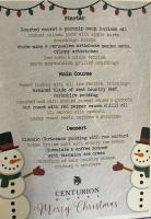 Please choose from this menu and email Mandy Dando