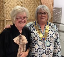 Anne Chambers became our Club President for 2025-2026