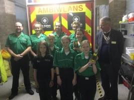 Rotary Monmouth meets cadets and see how St John's Ambulance will use their new radios