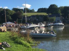 The magnificent setting of Cresswell Quay