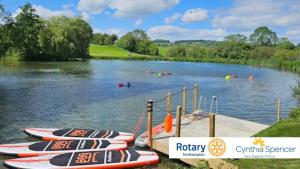 Northampton Rotary & Cynthia Spencer Hospice Wild Water fundraiser at Bare Hill Lakes, Badby.