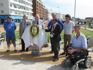 Rotary Coin Collector Unveiled.