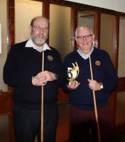 President Bob and Secretary Ken - the winning pair