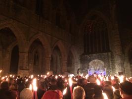 Tintern Abbey Torchlight Carol Service
