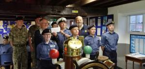 Visit to Sea Cadets HQ in Peterborough