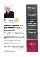 Charity Golf in aid of CHAS 