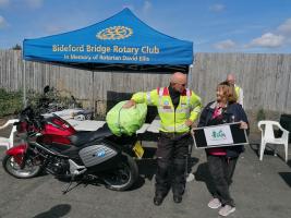 Local charities Blood Bikes and Families in Grief benefit from this years event