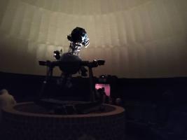 In the planetarium