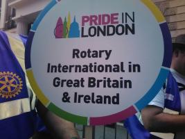 RIBI takes part in London Pride parade