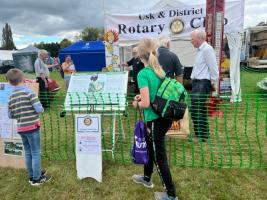 Our Stand at Usk Show