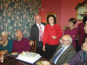 Rotary President Mike and Inner Wheel President Jacquie's Christmas Party