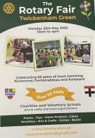 The Rotary Fair Spring Bank Holiday Monday 26 May 2025