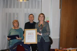 Sue & Terry Smith with President Sue Furby