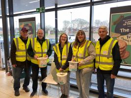 Collecting at Lidl