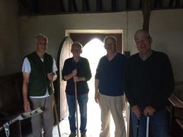 Church Cleaning Llanfair yn Neubwll 28th July 2016.