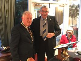 President's Handover to Paul Durant