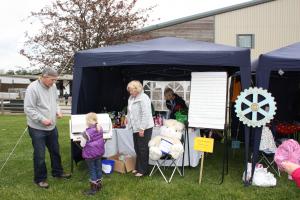 Tombola and raffle at Bishop Burton College Town & Country Day. 