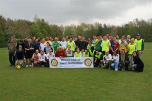 Apr 2010 Football Tournament for the Homeless - Clare College Sports Ground, Bentley Road, Cambridge