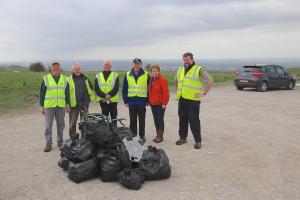 White Horse Litter Pick