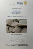 QUIZ EVENING  31st JANUARY 2025