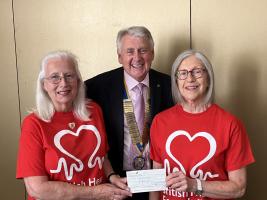 BHF receive £2,000