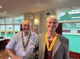 Welcome to our President Elect Paul Campbell.