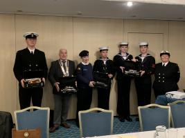 ROTARY CLUB SUPPORTS SEA CADETS