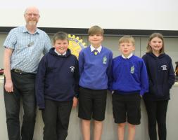 Maisondieu School - winners of the Brechin Primary School Quiz heat 